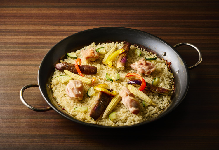 季節のパエリア